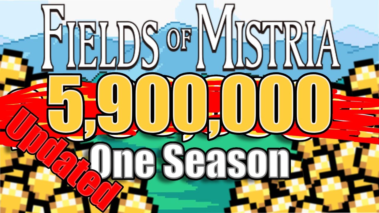How Much Money Can You Make in ONE SEASON? | Fields of Mistria 2nd Update |