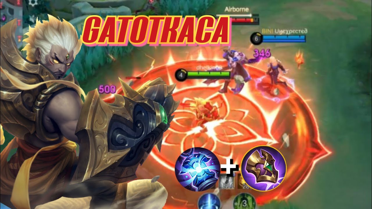 GATOTKACA | BEST ITEM BUILD SOLO RANK -LATE GAME VICTORY 