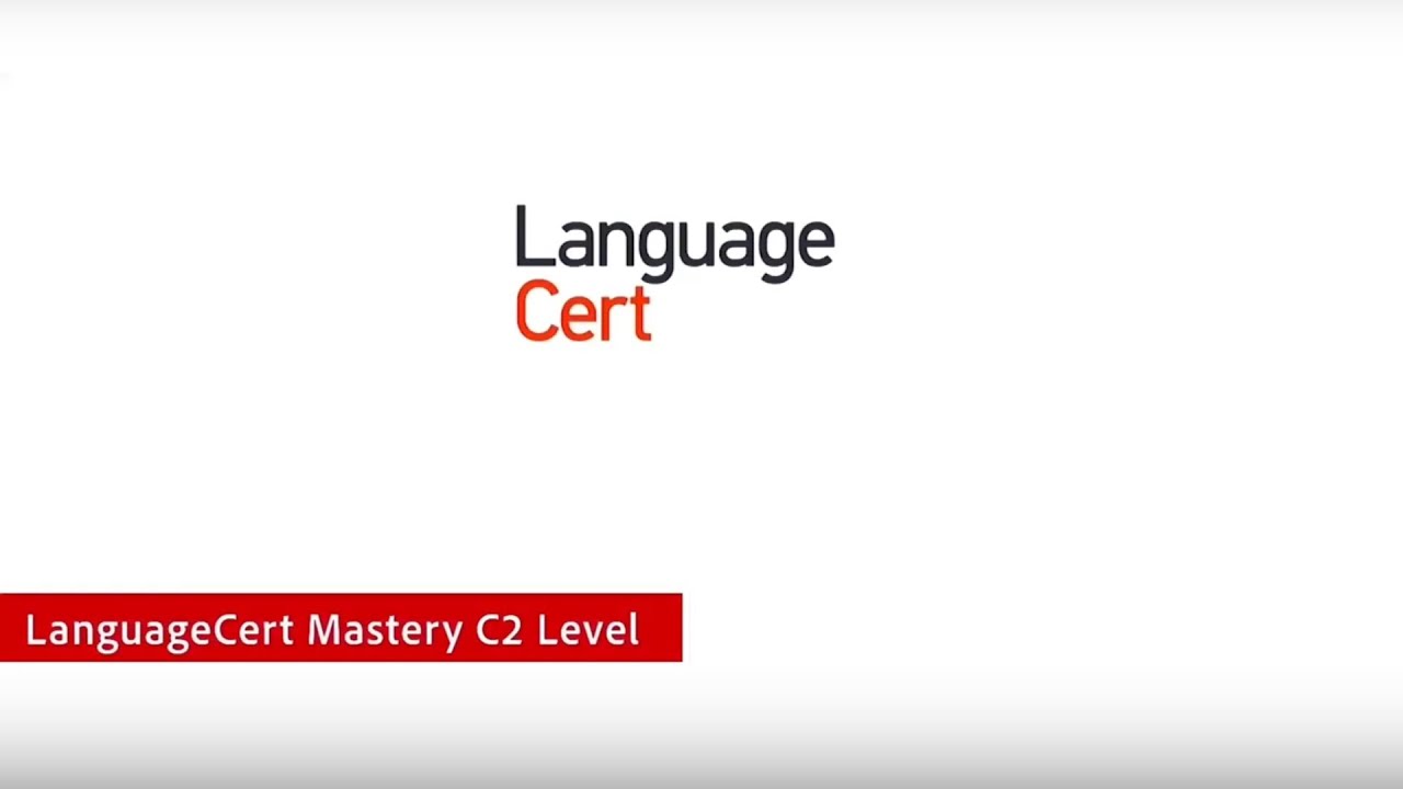 LANGUAGECERT International ESOL C2 Mastery - Spoken exam