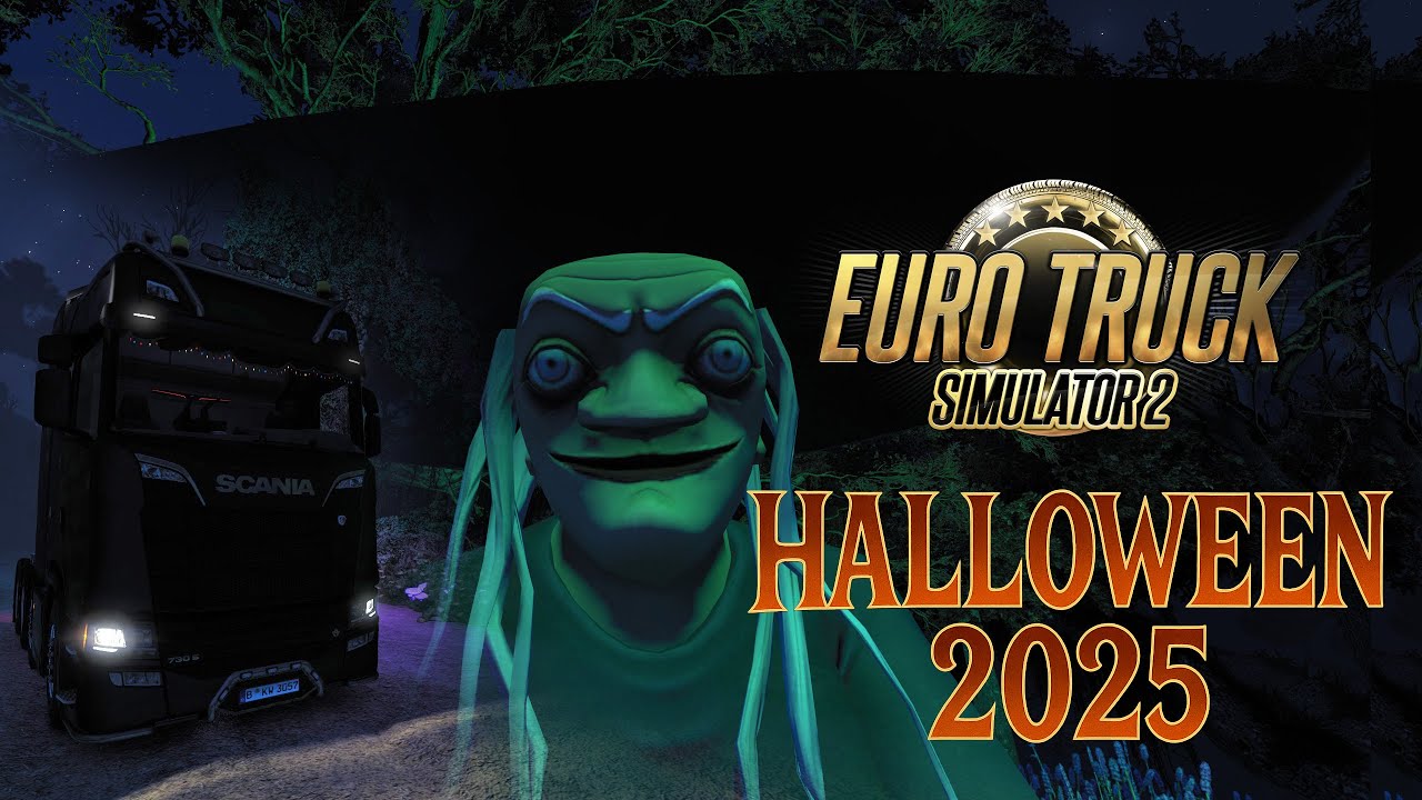 Spooky Halloween 2025 Event Tour - ETS2 🎃