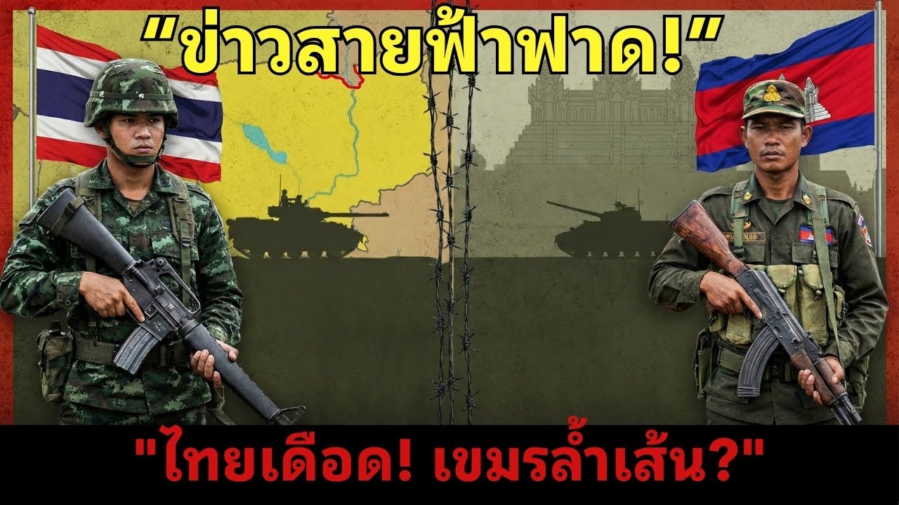 ข่าวร้อนวันนี้ 31/1 | สัญญาณรบ? เขมรยิง 7 นัด! รถถังขยับประชิดชายแดน – โลกใน 10 นาที