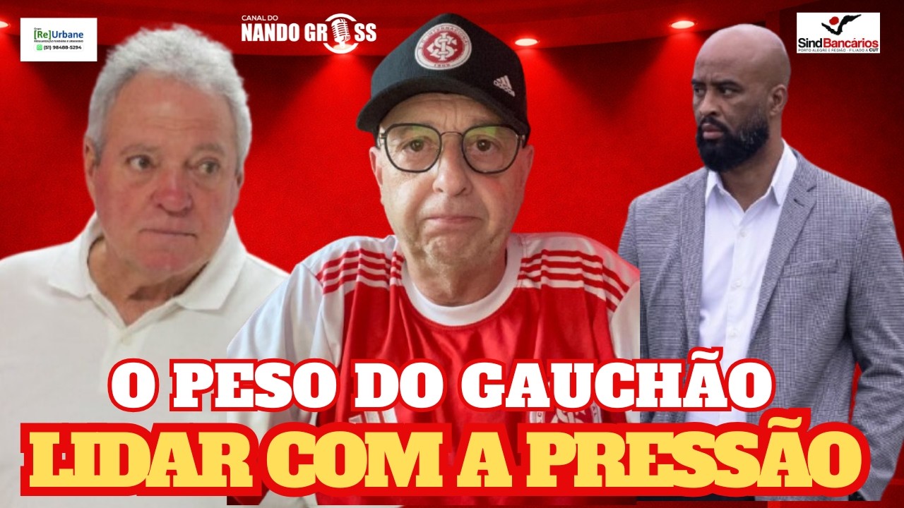 #INTER: MOMENTO DE LIDAR COM A PRESSÃO/A BUSCA POR ZAGUEIRO/ O PESO DO GAUCHÃO/LESÕES JÁ ATRAPALHAM