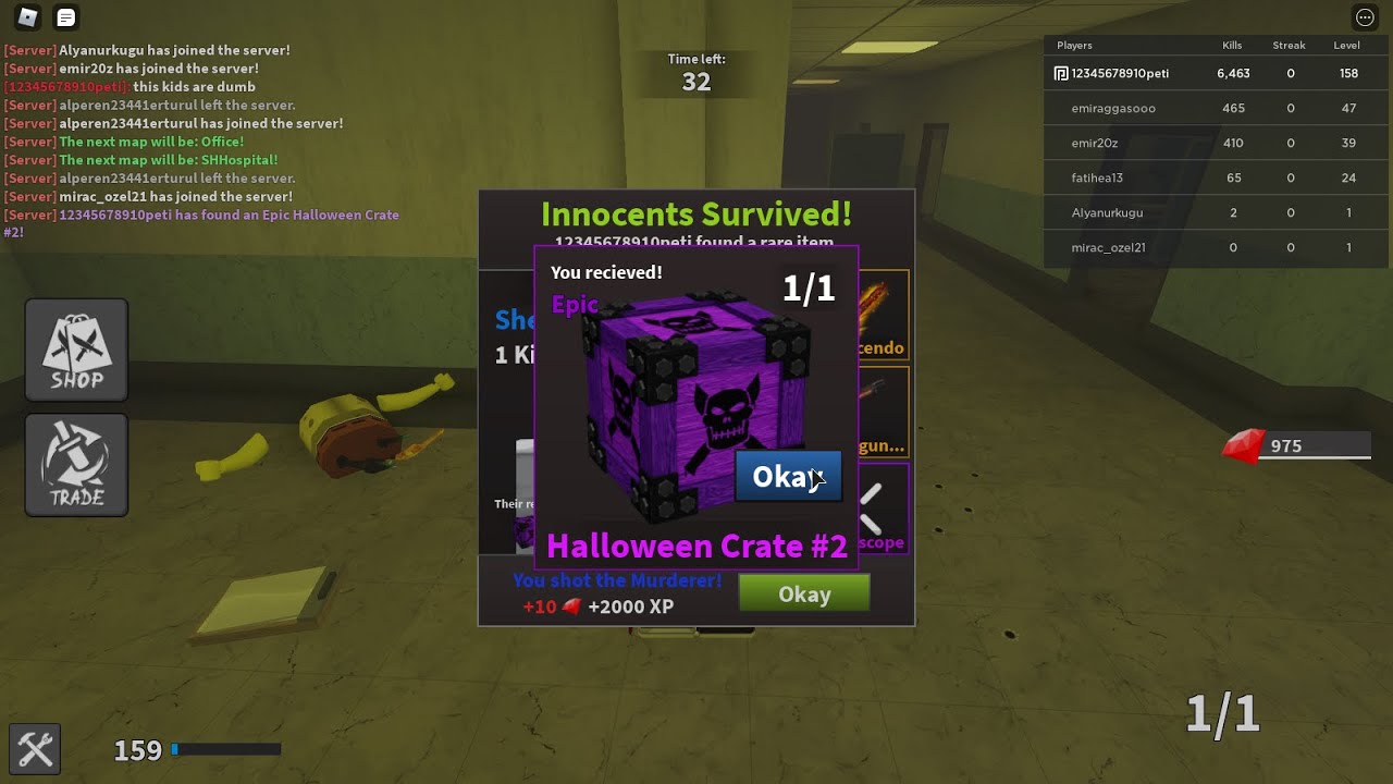 OPENING HALLOWEEN CASE #2 IN ROBLOX KAT!