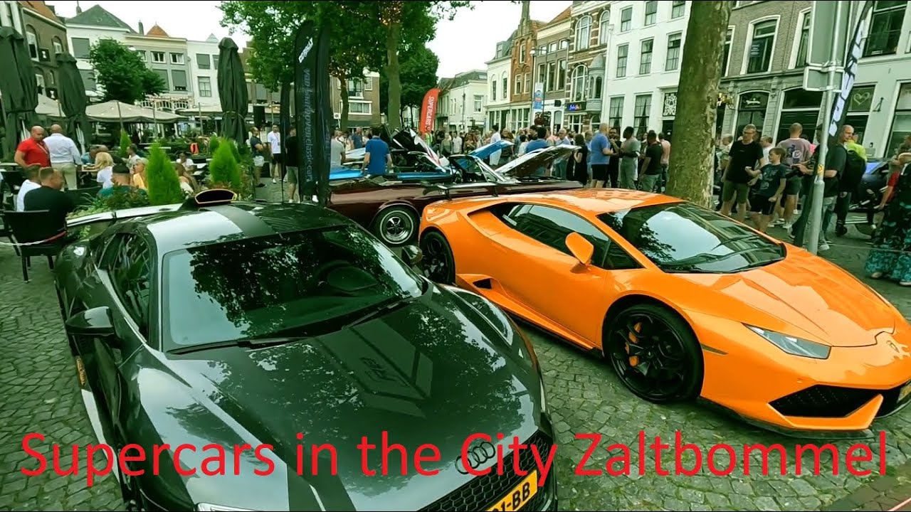 Sfeerimpressie Supercars in the City Zaltbommel 10 Augustus 2024 Bezoeken met Morpheus.