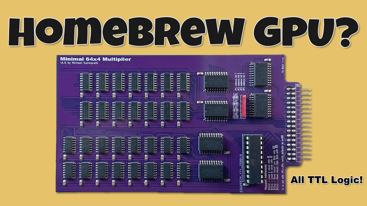 A Homebrew GPU for a Homebrew CPU