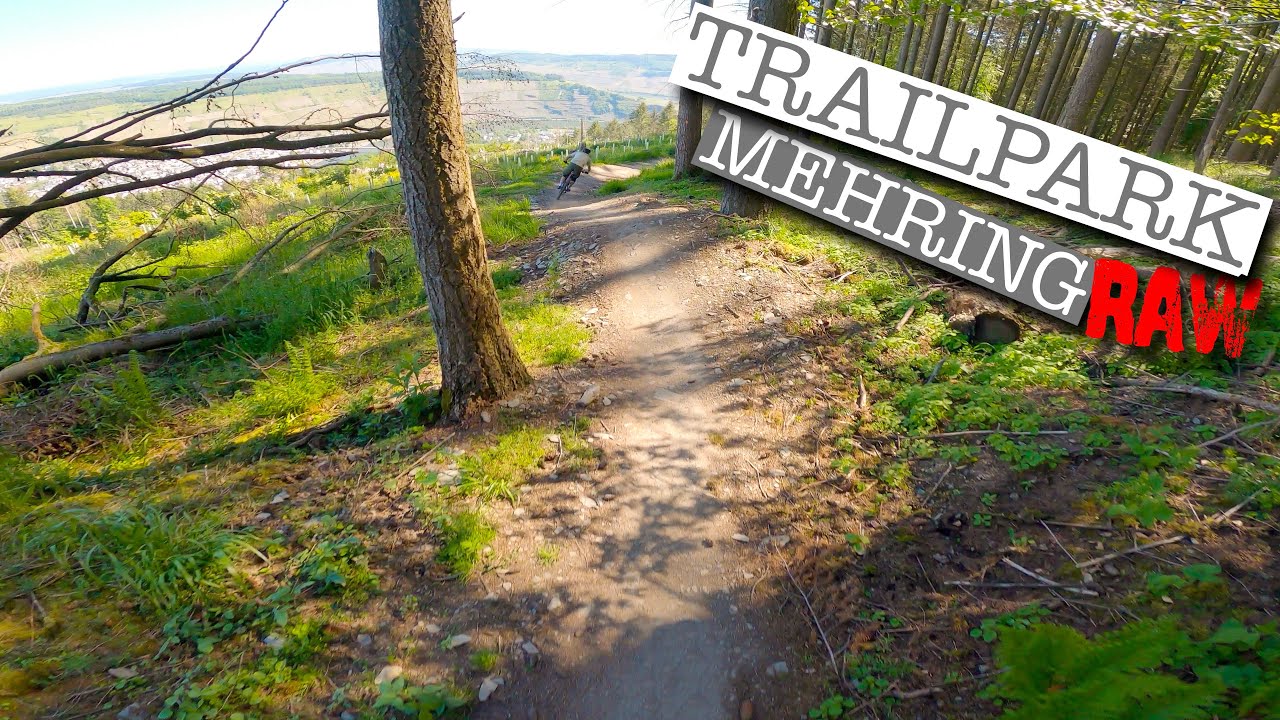 Trailpark Mehring 2021 | Erste Abfahrt-RAW | Canyon Spectral | 4K