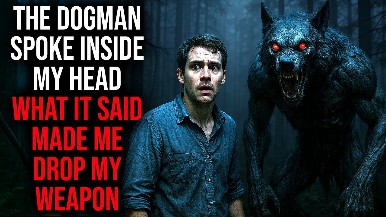 The Dogman Spoke Inside My Head. What It Said Made Me Drop My Weapon. | Creepypasta