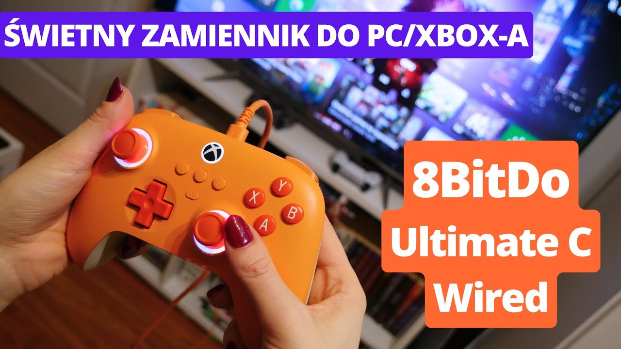 8BitDo Ultimate C Wired Controller XBOX/PC - wygodny i precyzyjny pad do pecetów i konsol | recenzja
