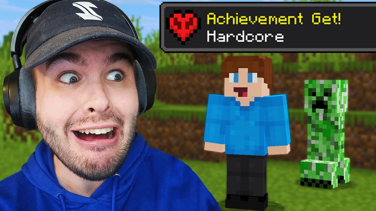 Jag spelade Minecraft Hardcore för FÖRSTA GÅNGEN... (#1)
