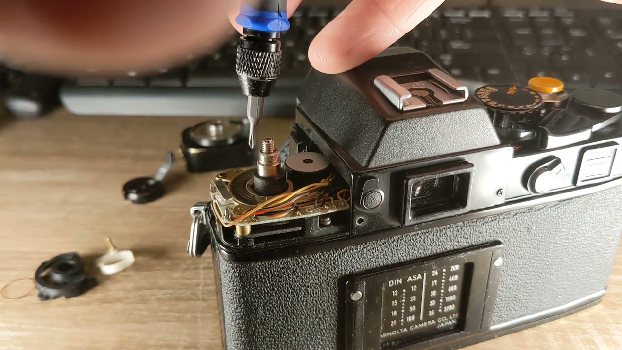 Minolta XE-7 / XE-1 / XE Jumpy Or Unresponsive Meter Repair