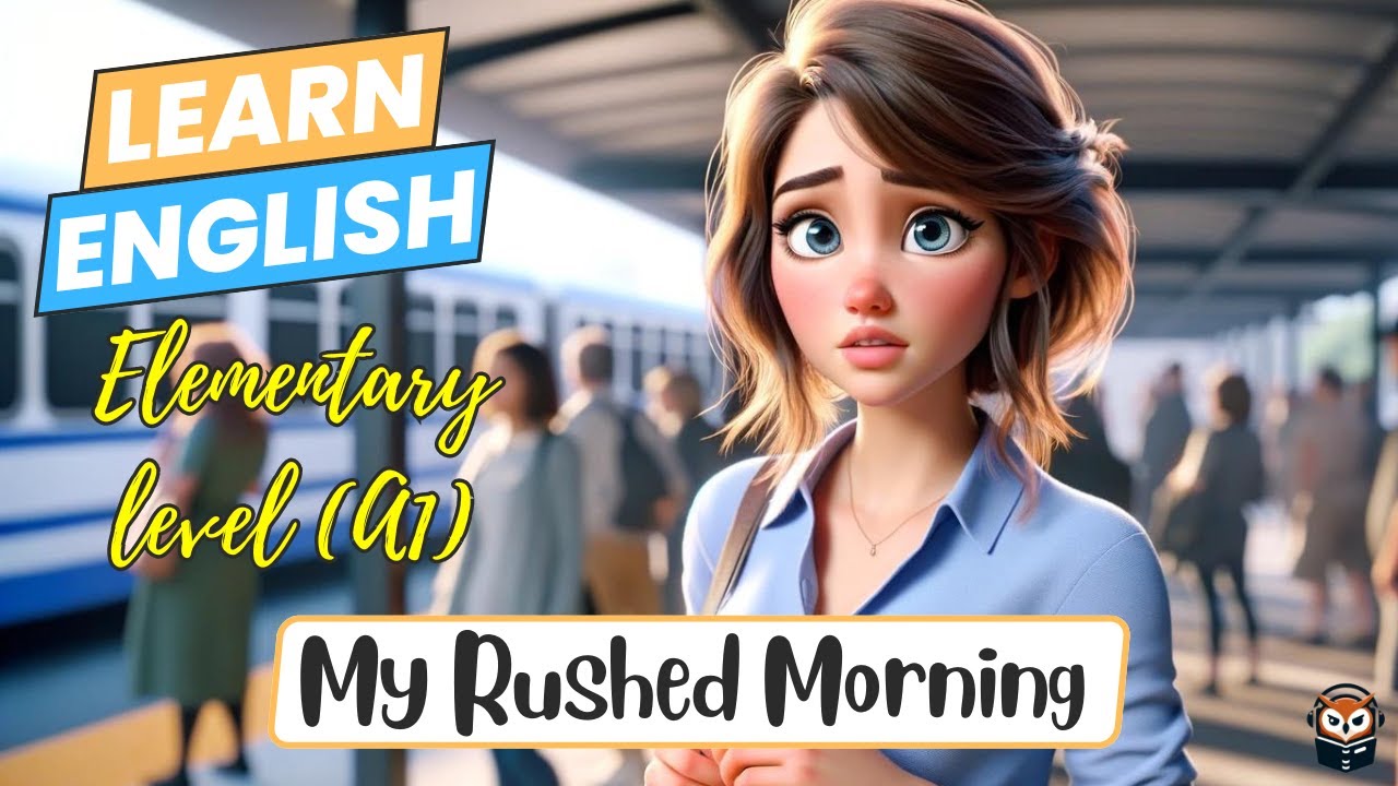 My Rushed Morning(Improve your English)|English Listening Skills - Speaking Skills| Hoot English