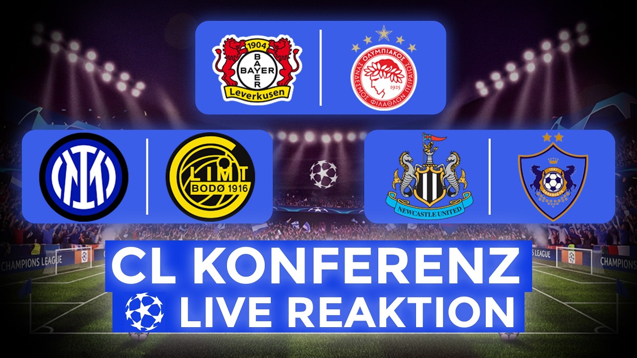 🔴 Champions League Playoffs Rückspiel Konferenz | Live Reaktion