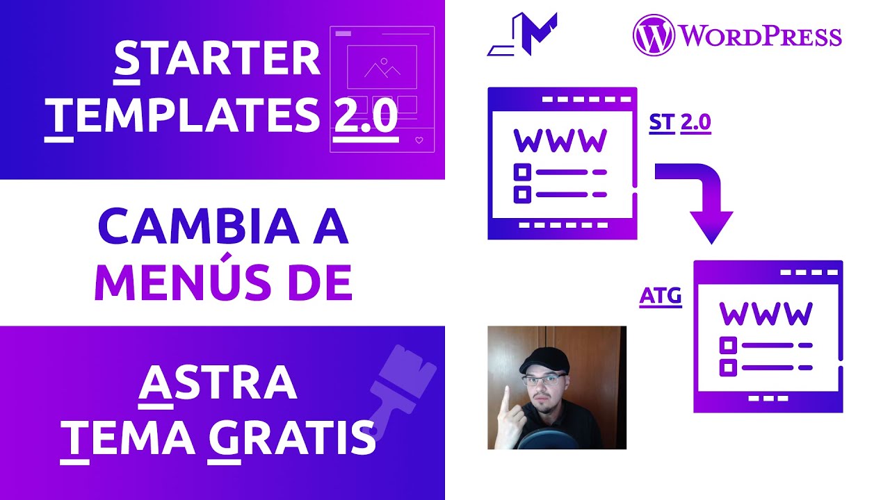 WordPress: cambia menús en Starter Templates 2.0 (Plantillas Prediseñadas)