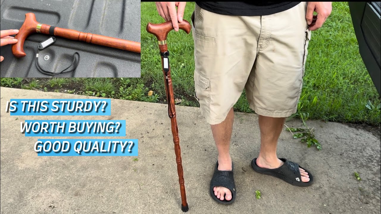 Wooden Walking Canes for Men and Women