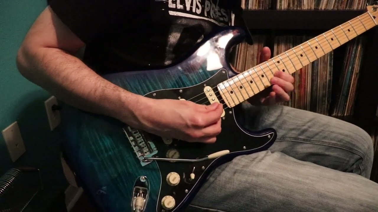 Fried Neckbones and Home Fries - Willie Bobo/Santana - Guitar and Loop Pedal Cover -