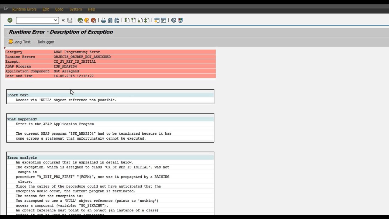 ABAP Objects - 101