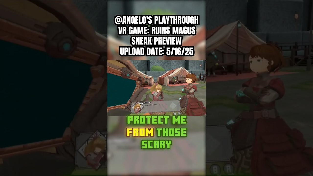 Ruins Magus VR game playthrough sneak preview 5/16/25 #vrgames #ruinsmagus #gamingcommunity #fypage