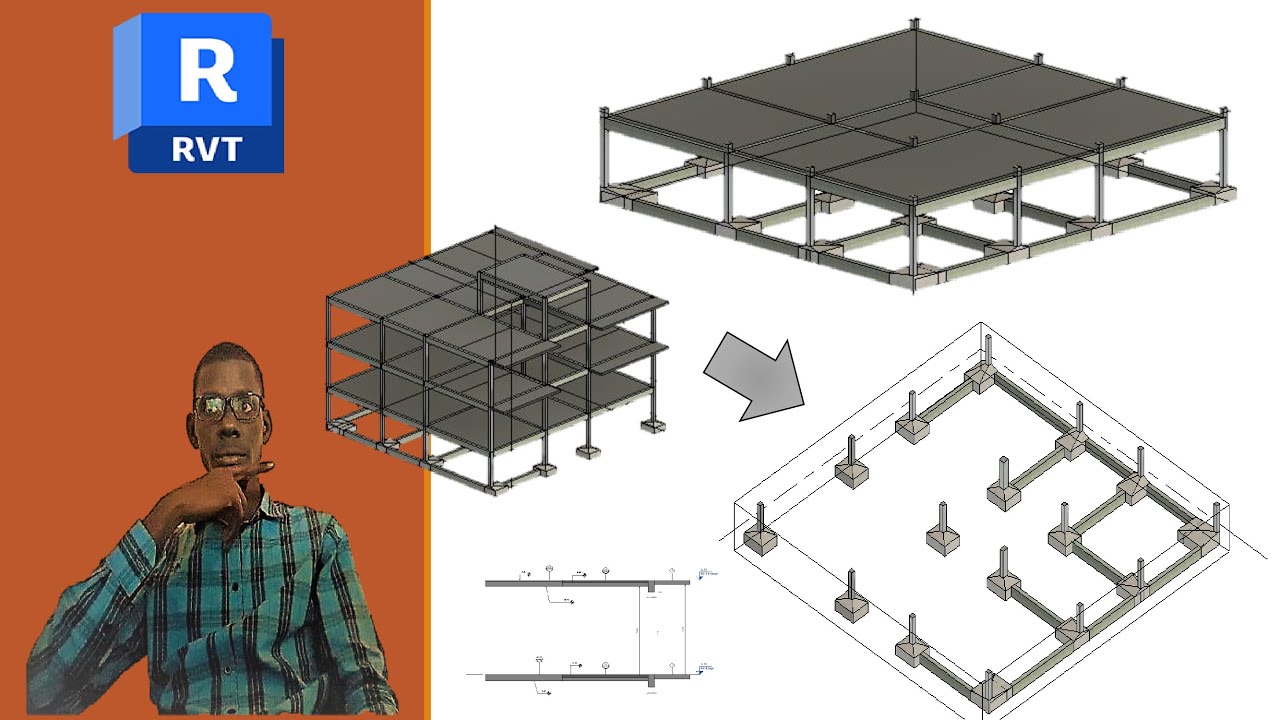 Formation particulier sur les plans de coffrage sous forme tutoriels détails en ligne avec Revit