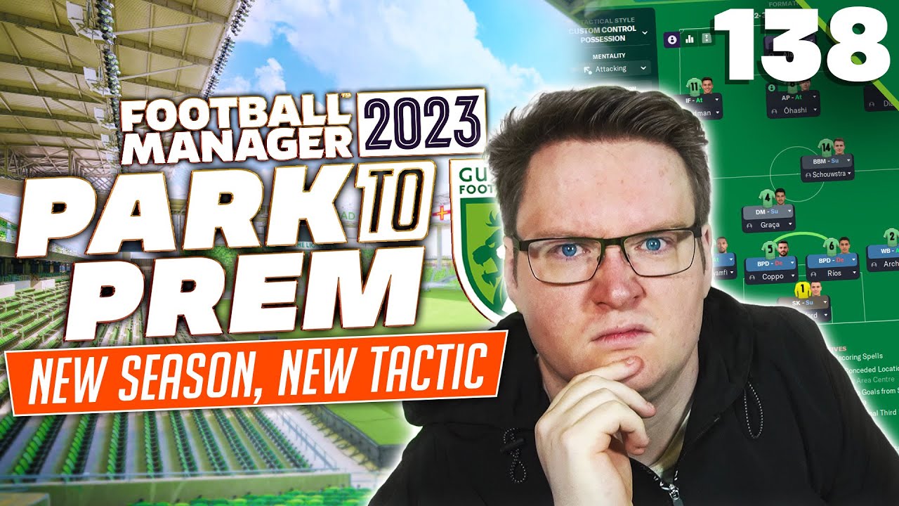Park To Prem FM23 | Episode 138 - MY NEW FORMATION! | Football Manager 2023