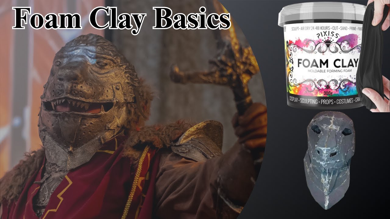 How to use foam clay