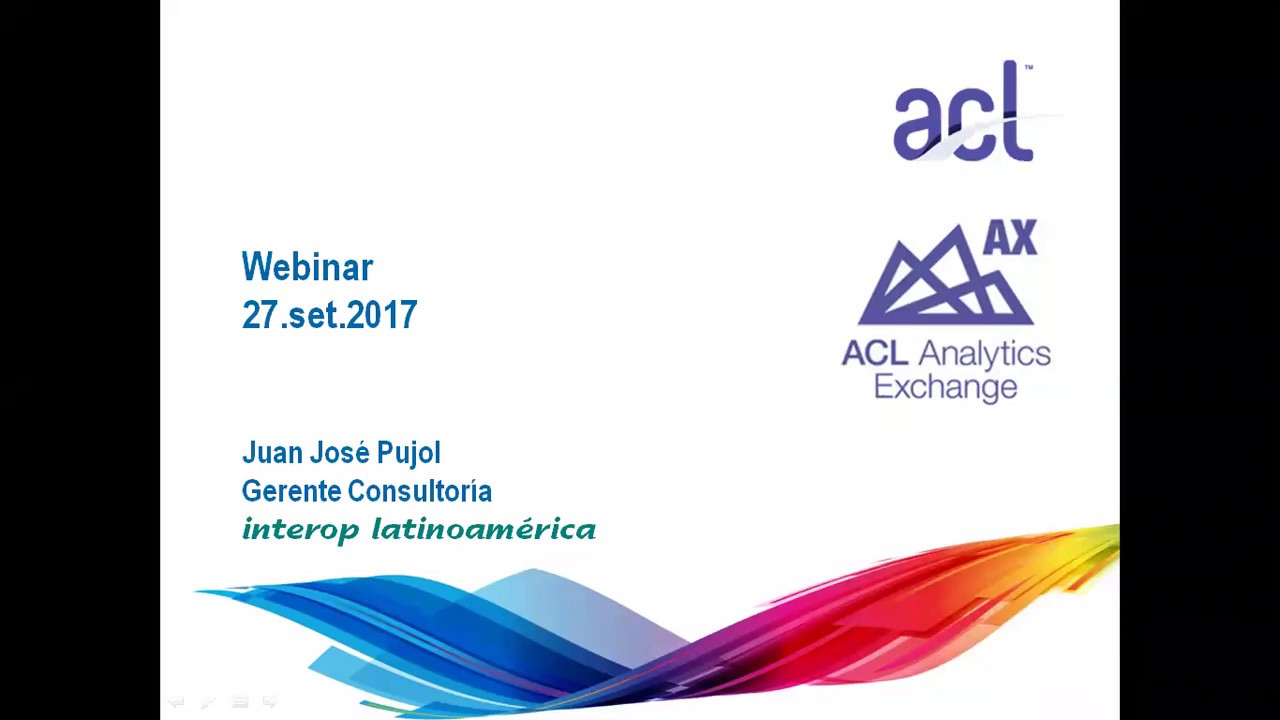 Webinar ACL: 