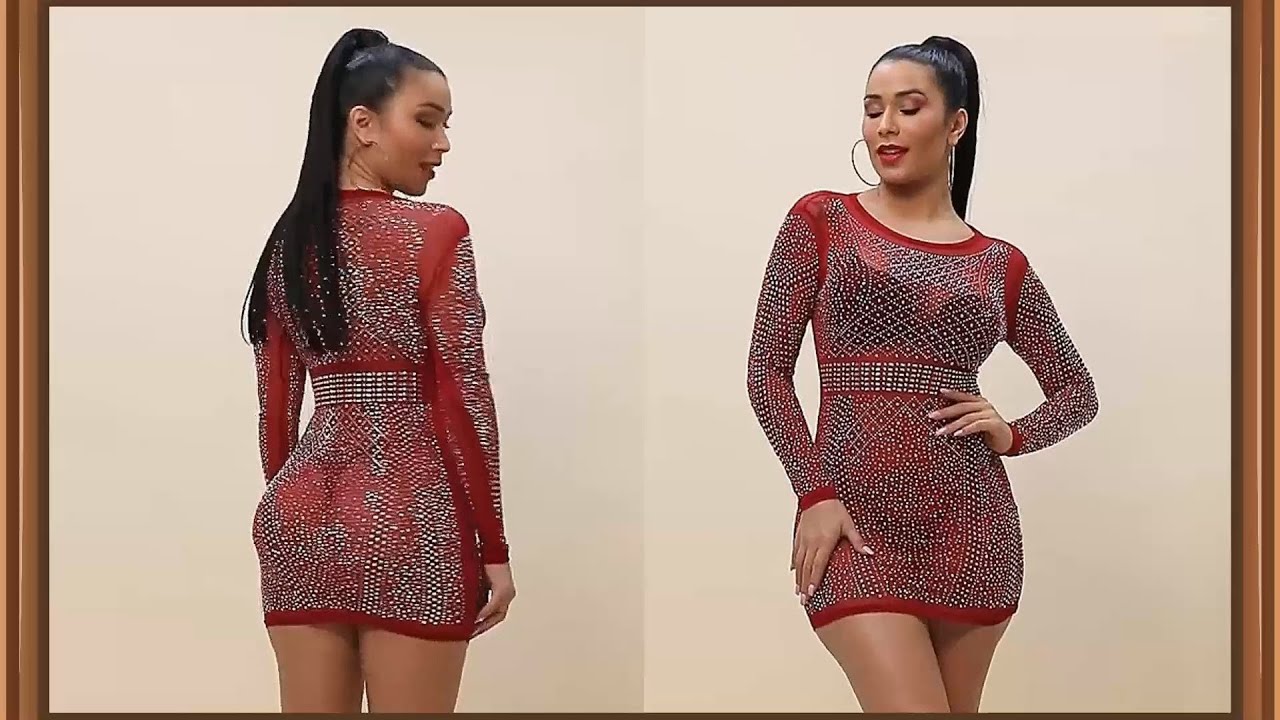 Mesh Mini Dress || Relax 344