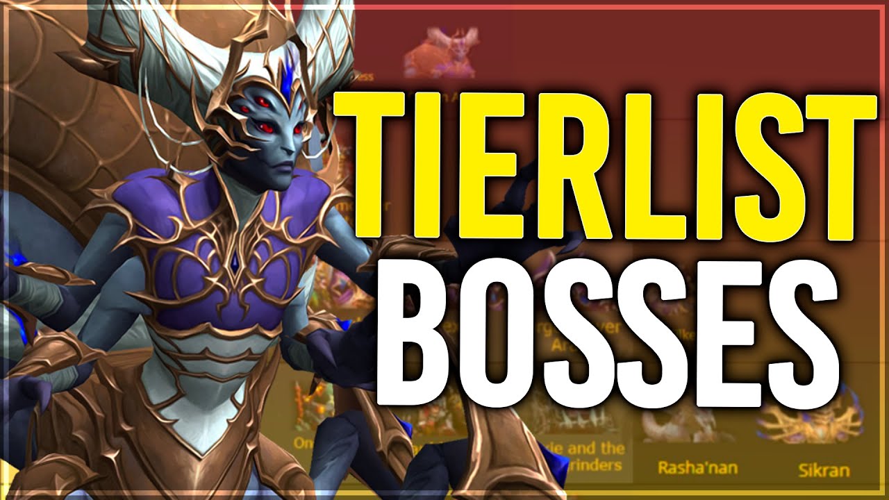¿EL PEOR BOSS DE LA HISTORIA? | TIERLIST BOSSES THE WAR WITHIN