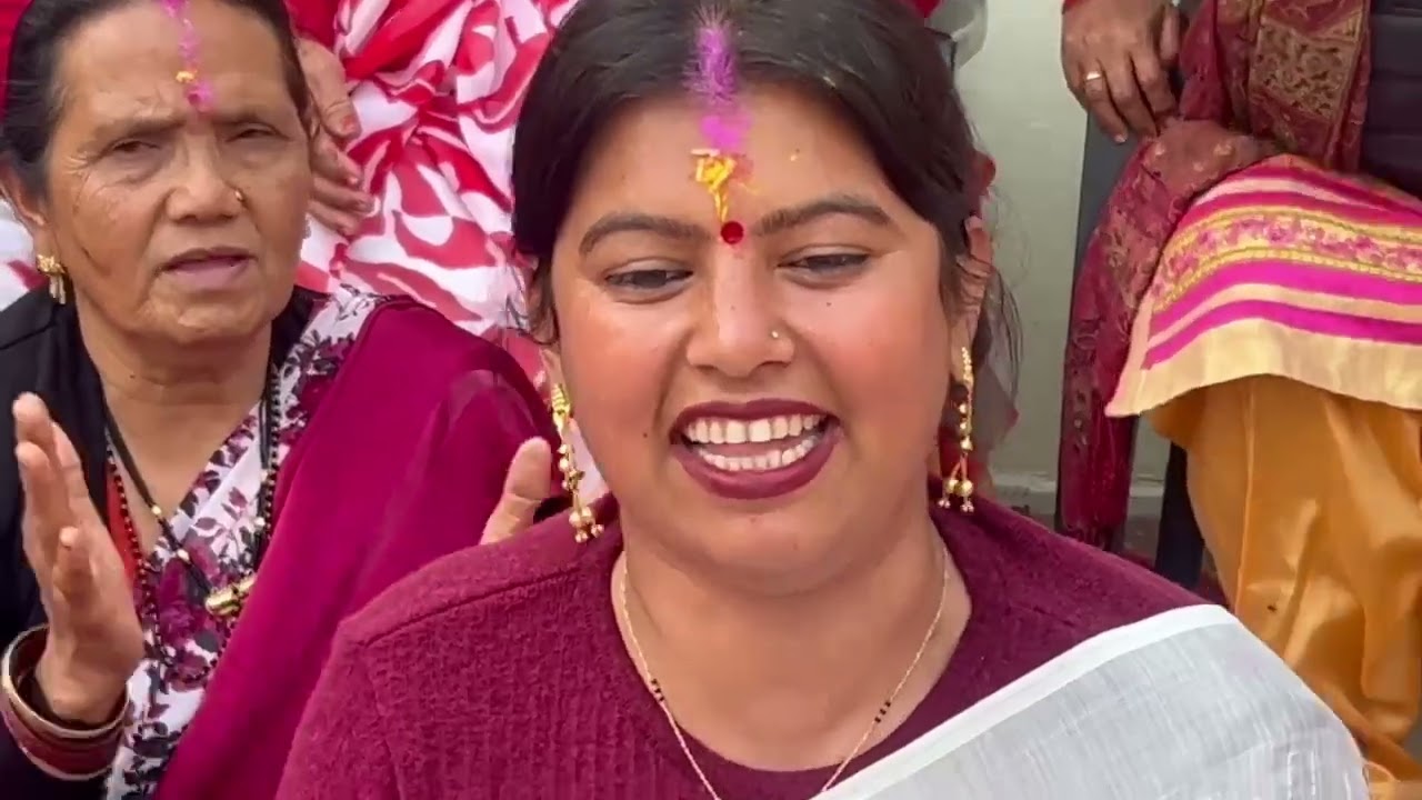 #holi #kumauni #holi ₹दामिनीया भर, भर मारत रंग।।holi #2026 #youtubeshorts #shortvideo 🎊❤️