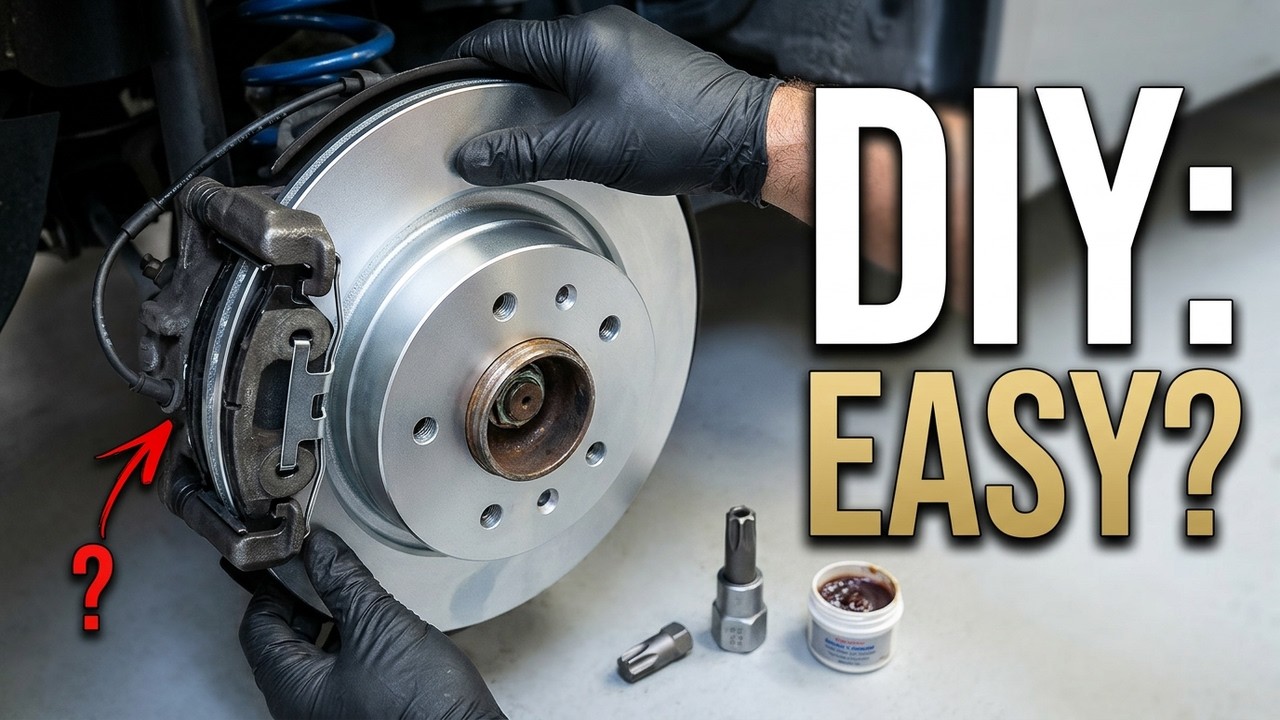 How To Replace 2004 BMW Z4 Rear Pads and Rotors