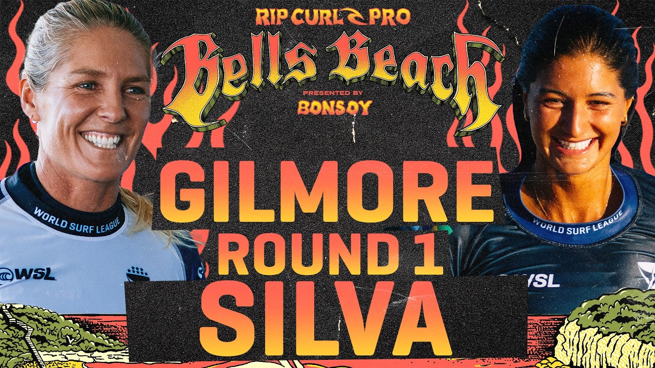 Stephanie Gilmore vs Luana Silva | Rip Curl Pro Bells Beach presented by Bonsoy 2026 - Round 1