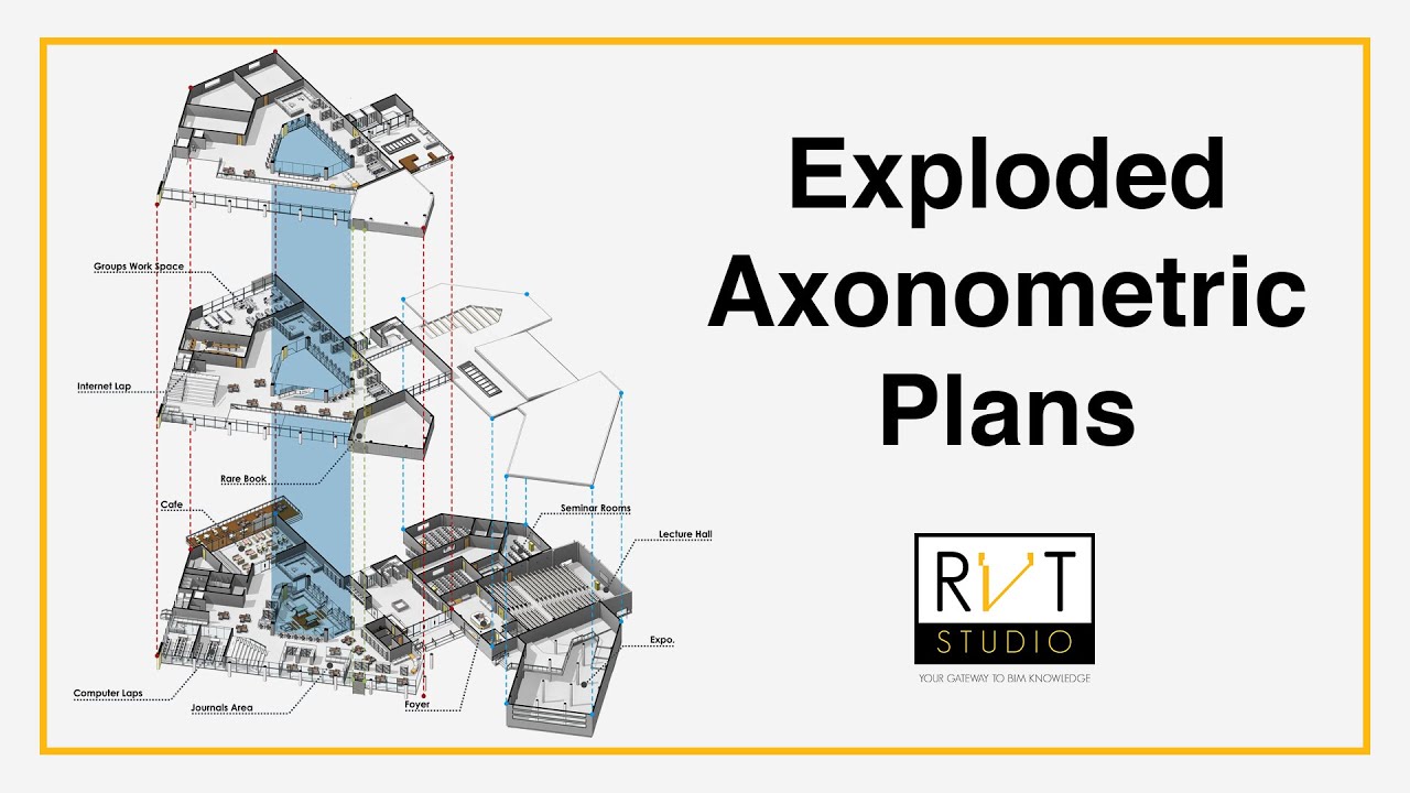 Exploded Axo. Plans Tutorial