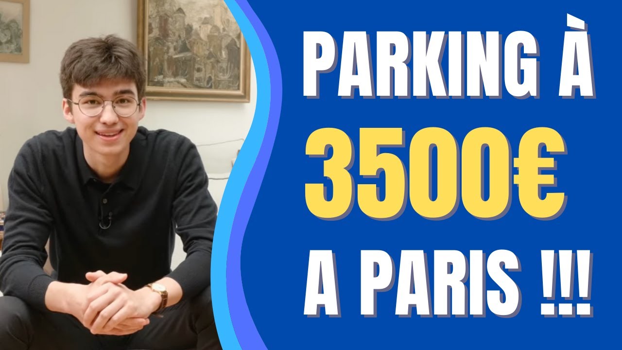 21 ans et 3 parkings à Paris !