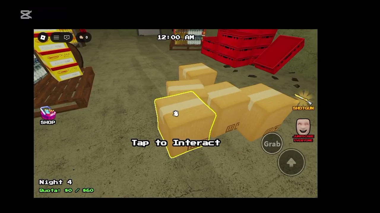 I tried Scary Roblox store 