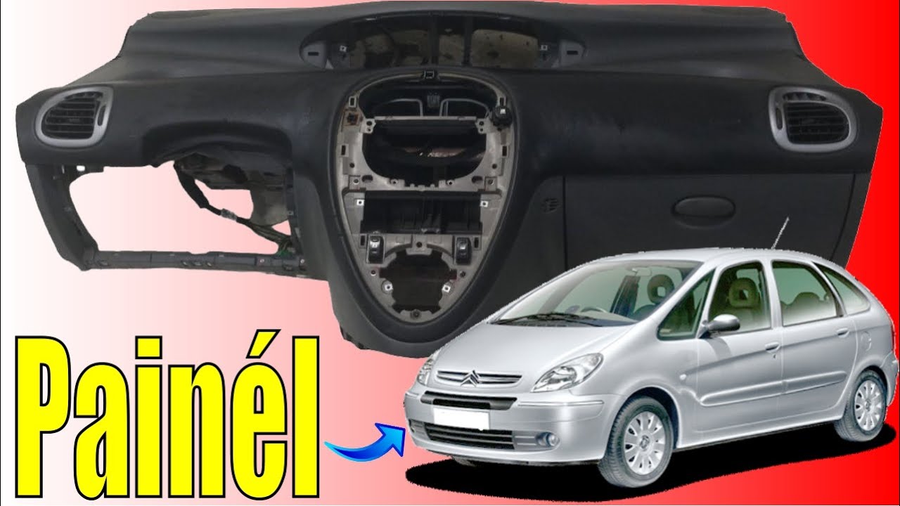 RETIRAR DESMONTAR O PAINEL PARA TROCAR KIT AIRBAG CAIXA EVAPORADORA CITROEN XSARA PICASSO