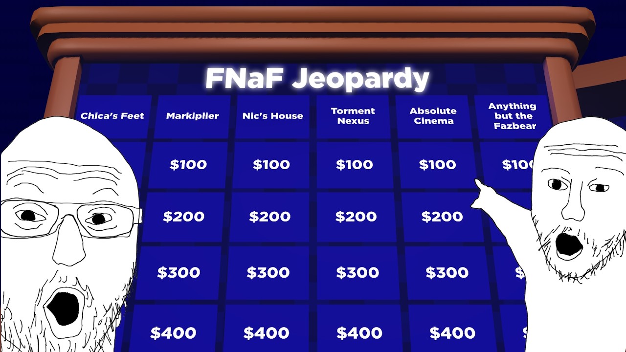 FNaF Jeopardy but I'm a Sadist