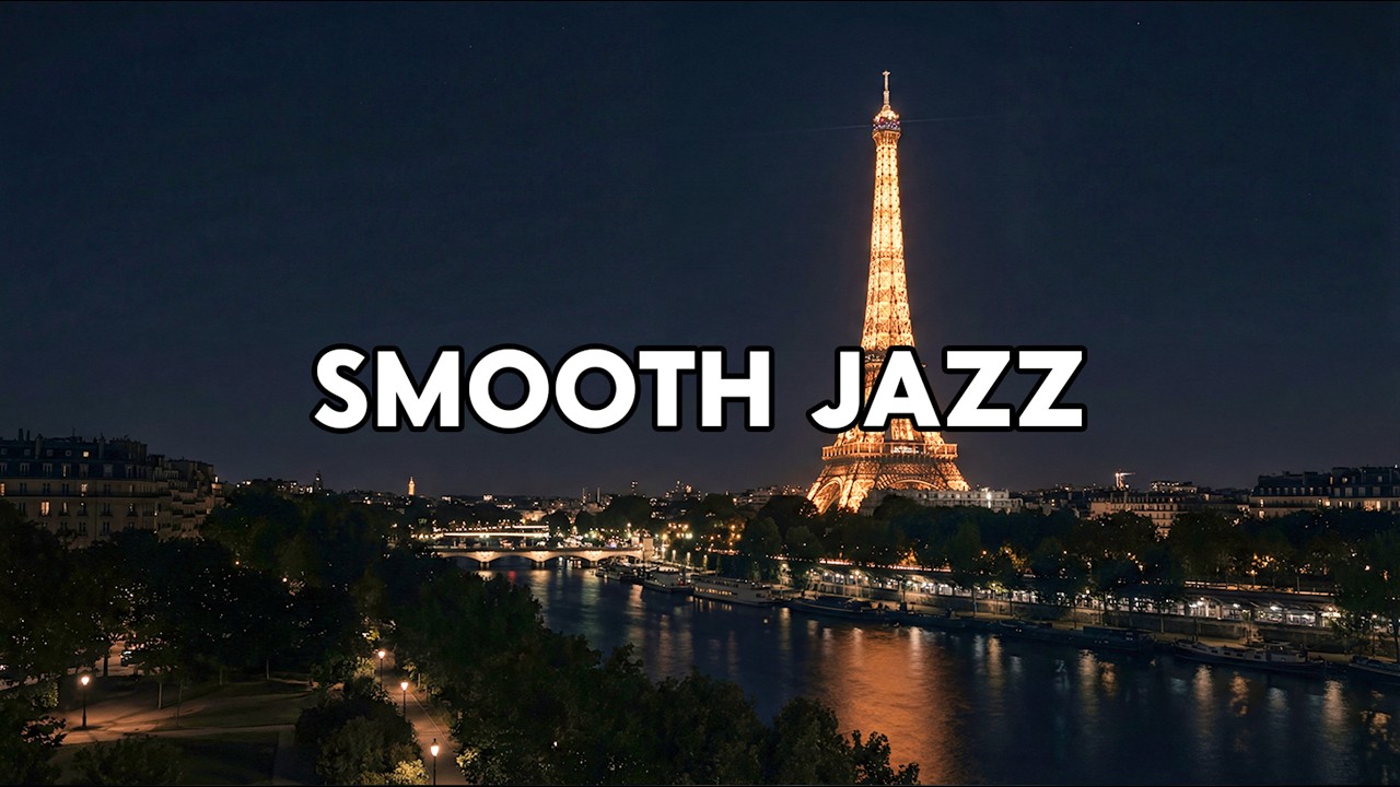 Paris After Midnight 🌙 Smooth Ethereal Jazz Instrumental Music for Sleep & Relax