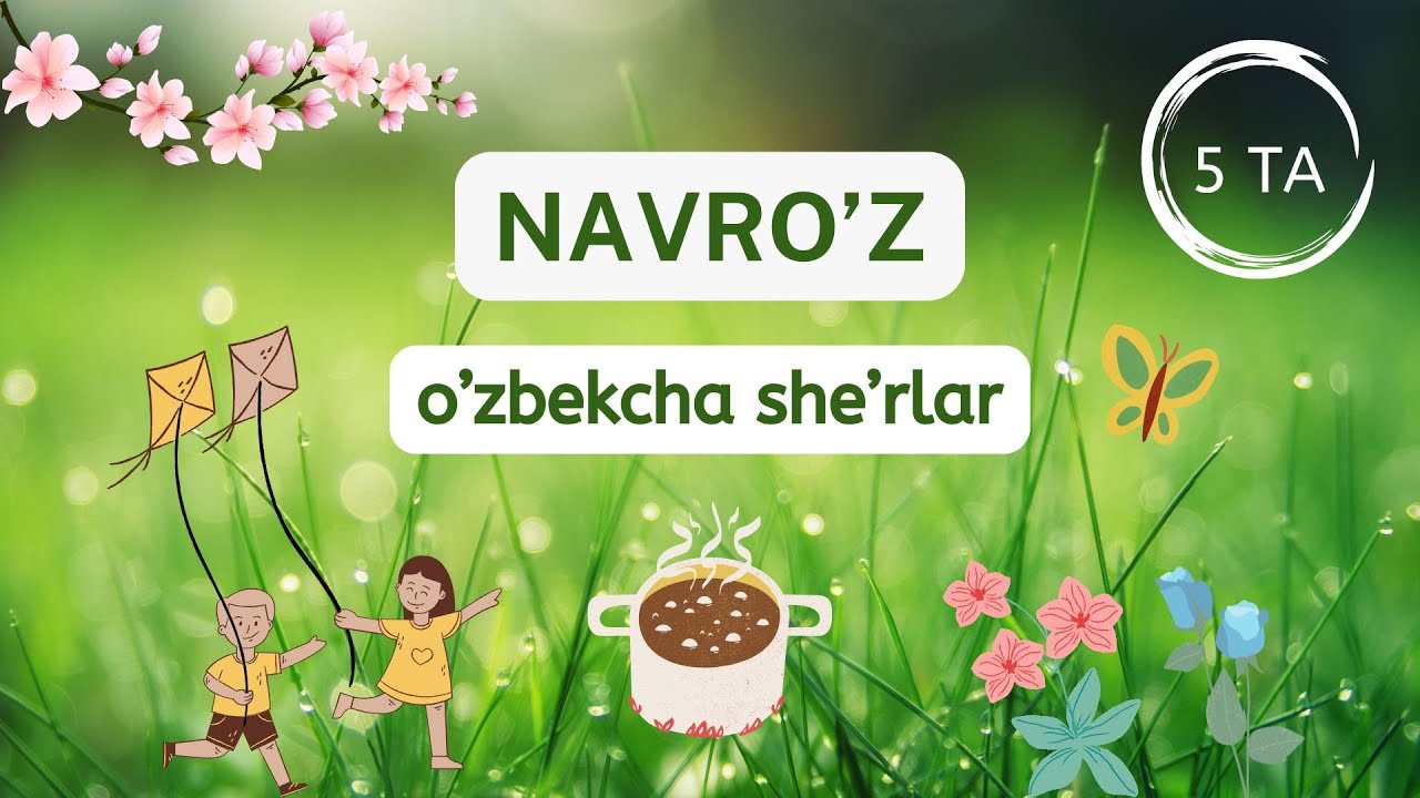 Navro'z haqida 5 ta she'r | Navro'zga she'rlar