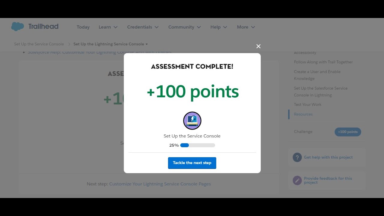 Set Up the Lightning Service Console | Set Up the Service Console - Salesforce Trailhead
