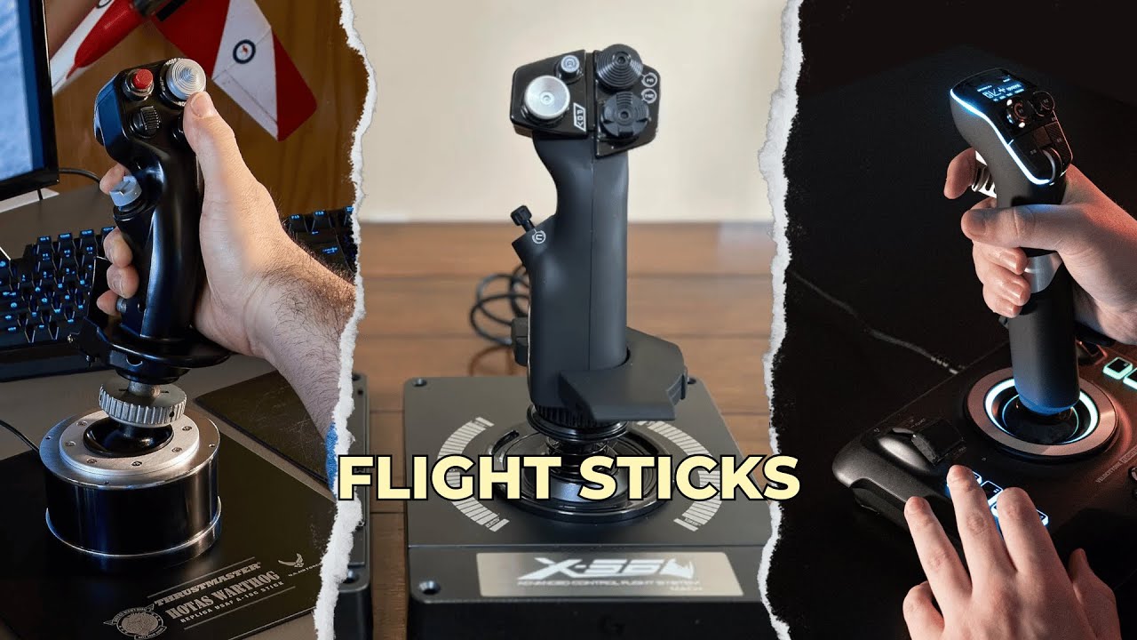 Best Flight Sticks In 2025 l [ 7 Reviewed ]