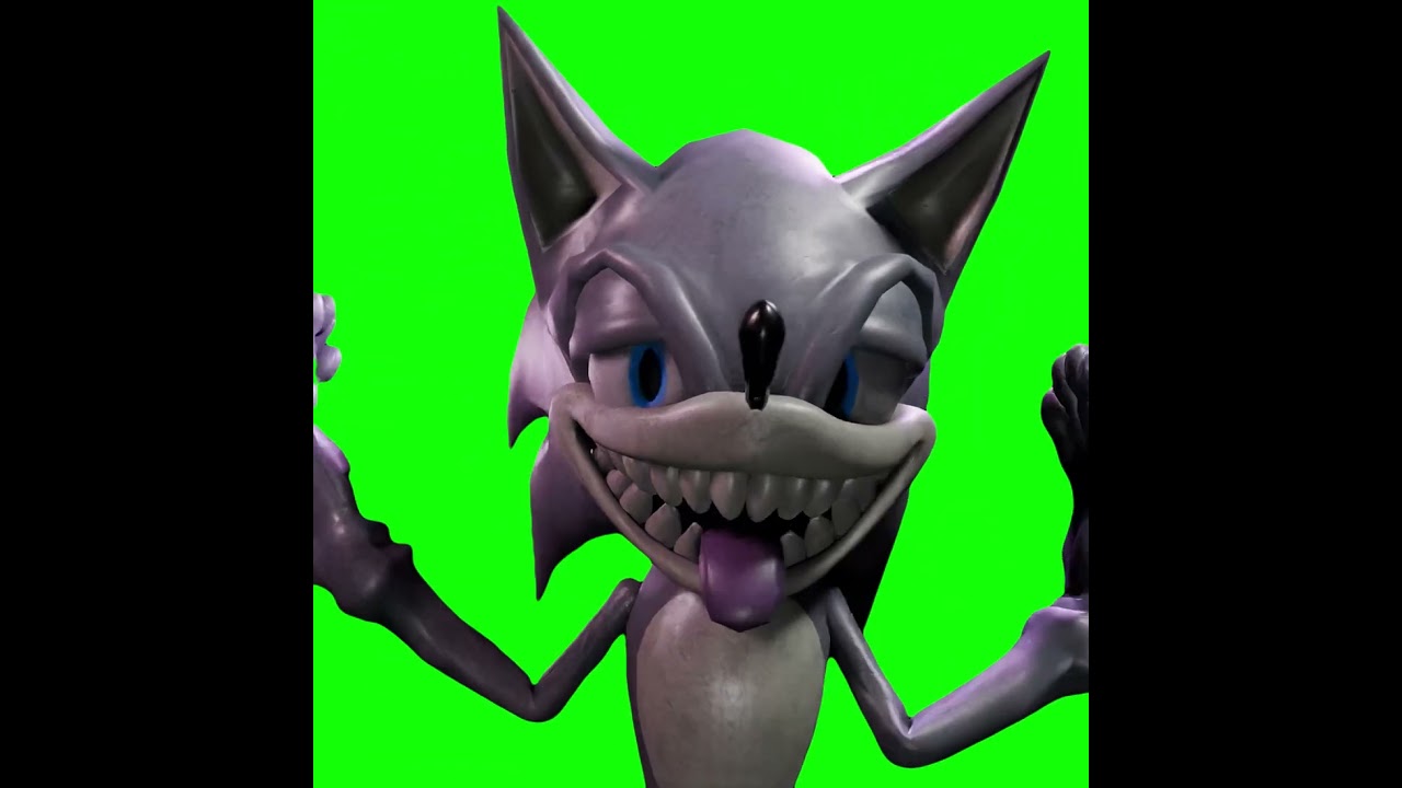 Freaky Sonic meme - Sonic 2017x - Green Screen