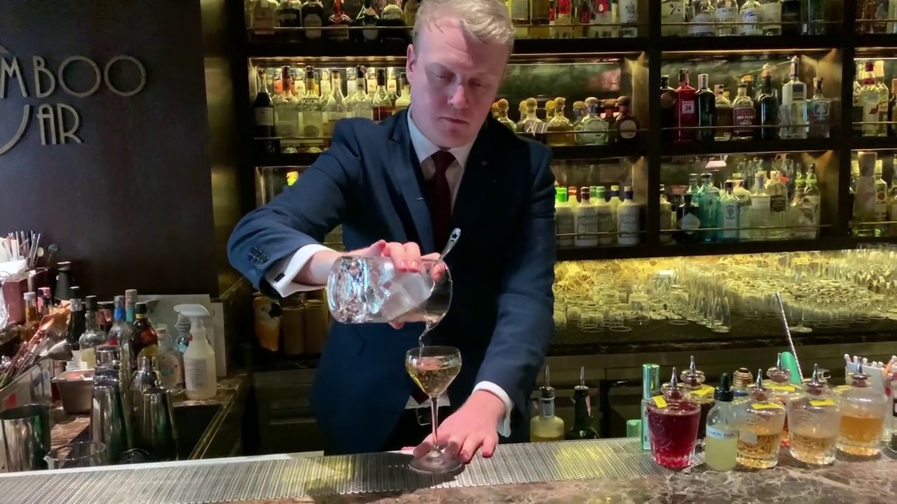 Jamie Rhind from Bamboo Bar (Bangkok): Smoked Bamboo Cocktail