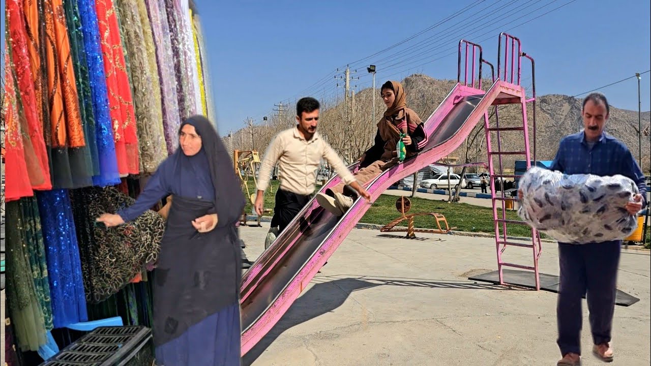 Hanieh's outings in the parks and Shakil's clothes shopping