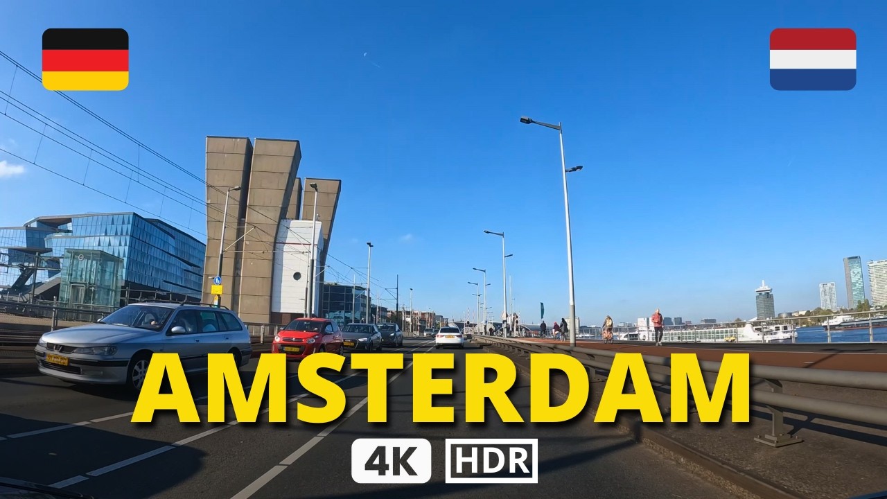 🤯 2 Countries 1 Trip! - Driving in EUROPE from GERMANY to NETHERLANDS Road Trip GREVEN - AMSTERDAM 😍