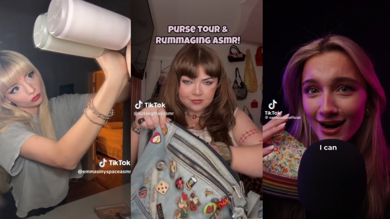 💤🔊 1 HOUR BEST RELAXING ASMR TIKTOK COMPILATION