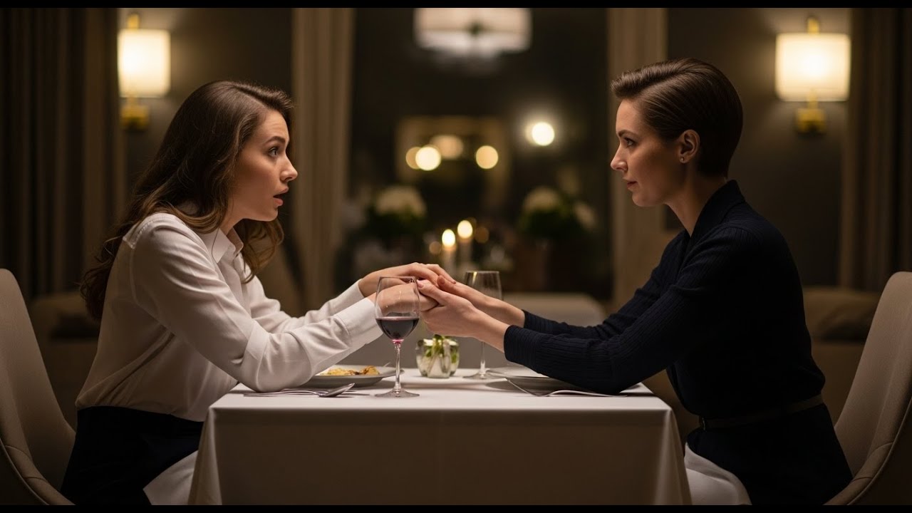 🏳️‍🌈La cena era normal… hasta que ella dijo: “No puedo fingir más que solo soy tu amiga.”