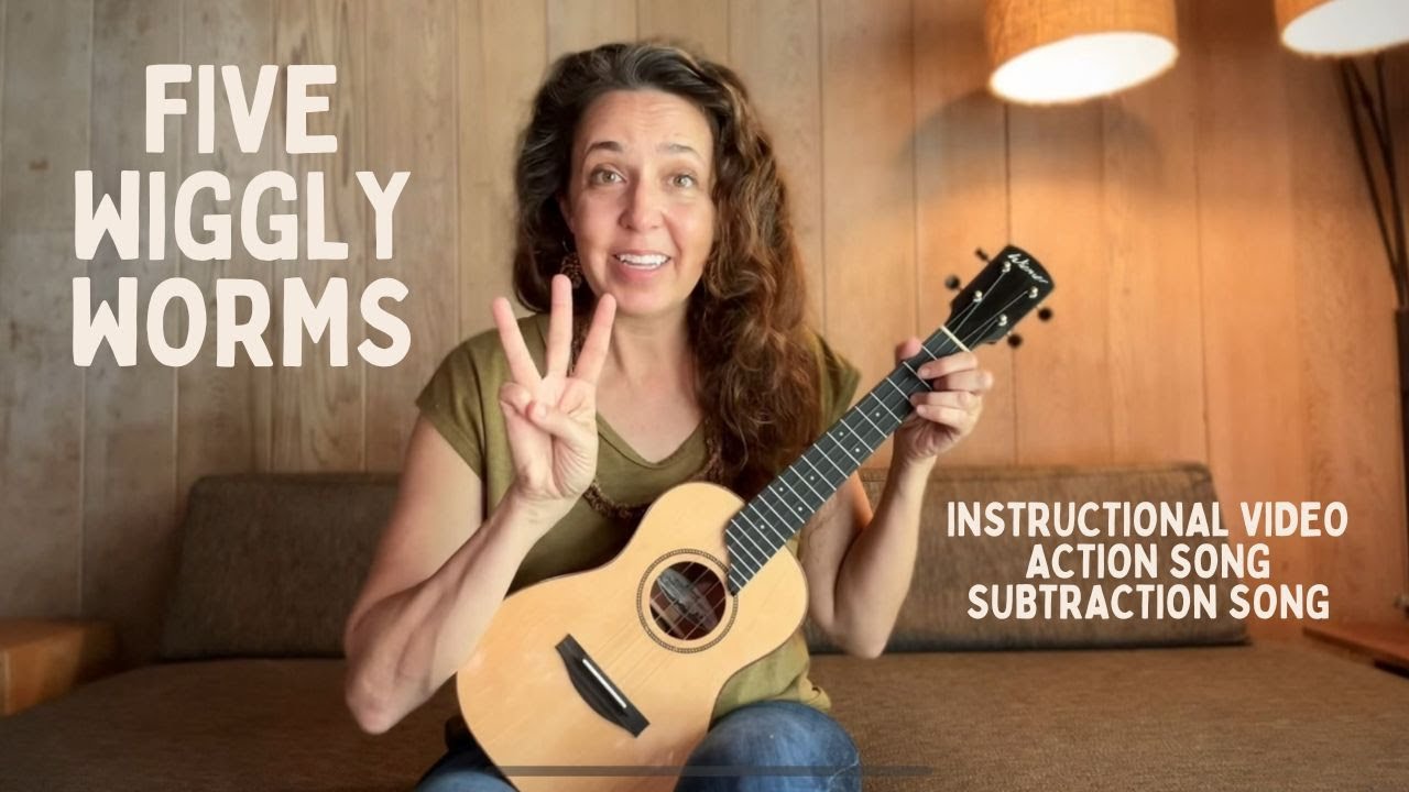 Five Wiggly Worms: Action Song Follow Along