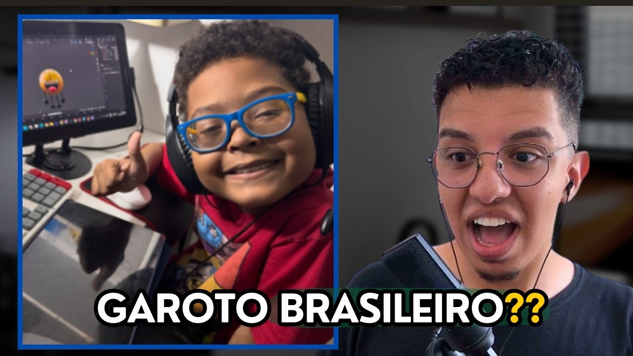 Garoto de 09 anos (fluente) choca Professor de Inglês