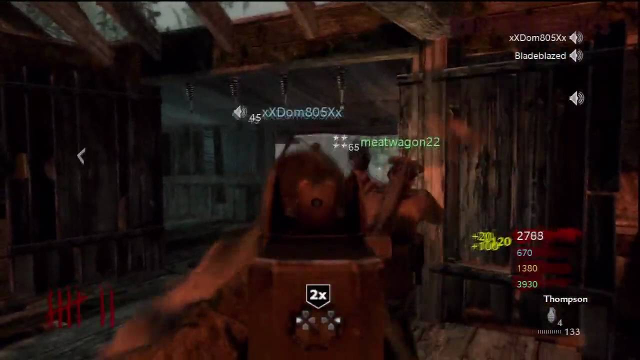 Call of Duty: World at War Nazi Zombies Shi no Numa Стратегия для 4 игроков (раунды 6-7)