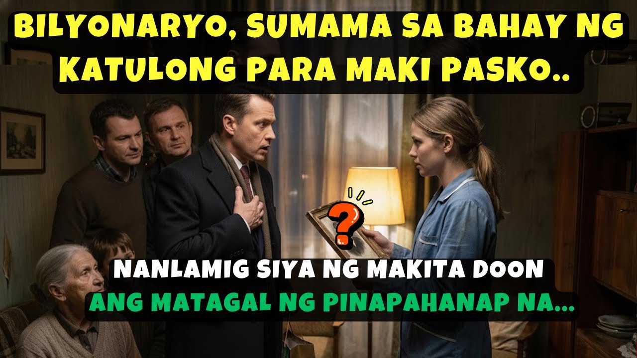 BILYONARYO, SUMAMA SA BAHAY NG KATULONG PARA MAKI PASKO..NANLAMIG SIYA NG MAKITA DOON ANG MATAGAL 