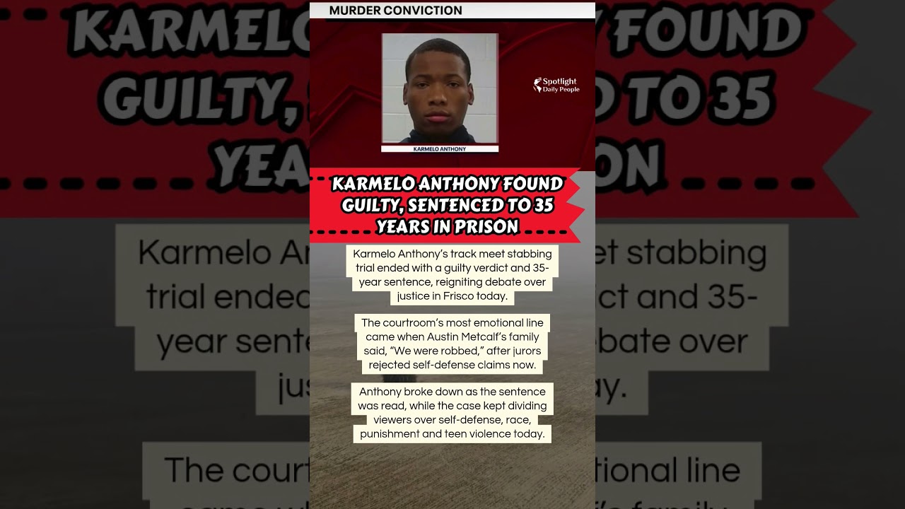 ⚖️ Karmelo Anthony Verdict Shocks